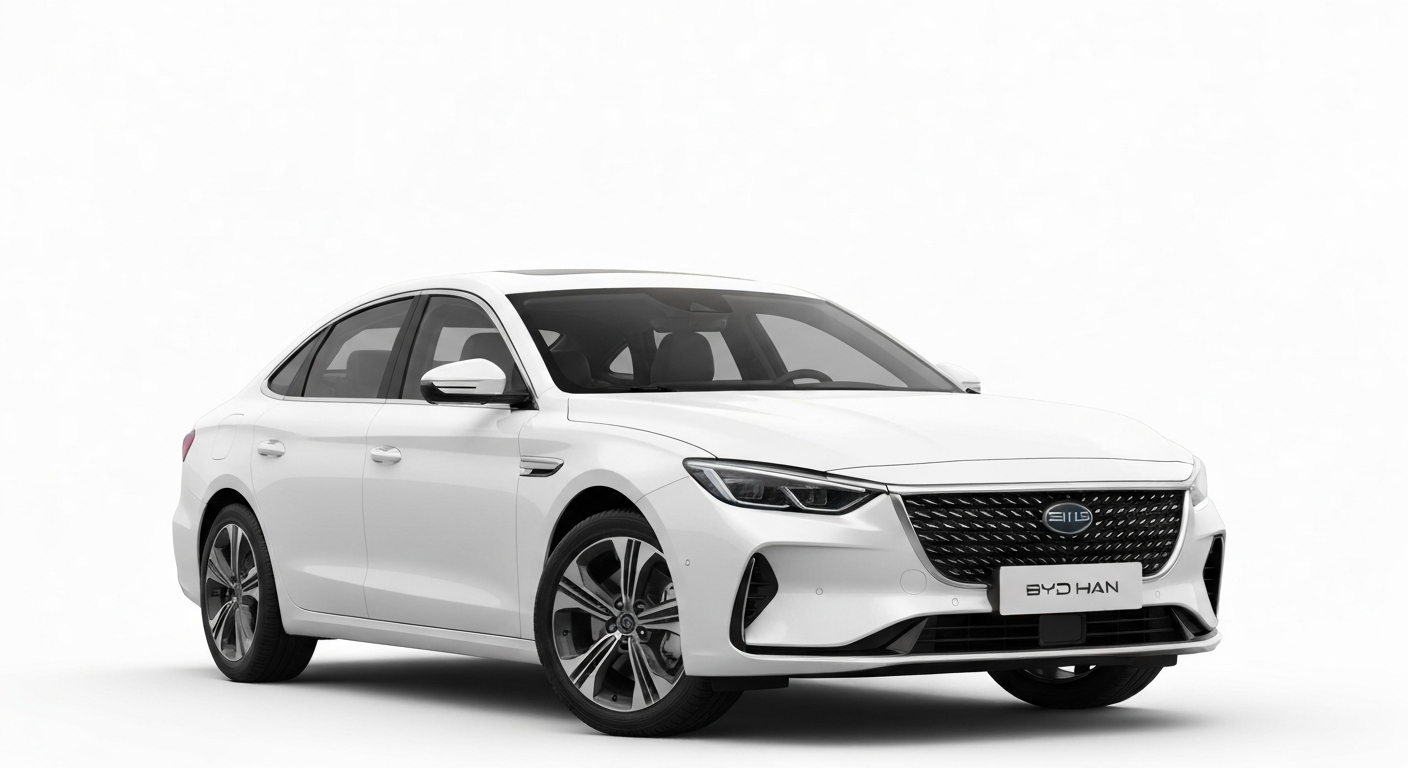 BYD Han EV Long Range studio car image