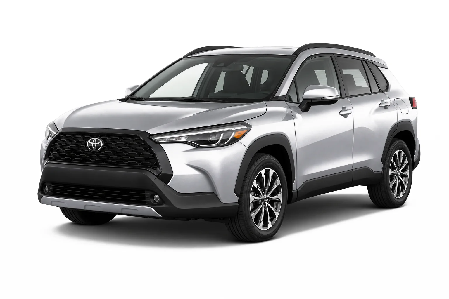 2025 Toyota Corolla Cross Hybrid AWD studio car image