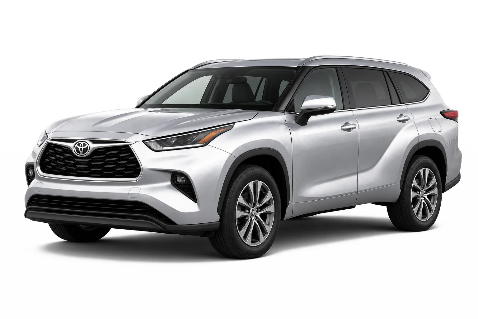 2025 Toyota Highlander Platinum Hybrid AWD studio car image